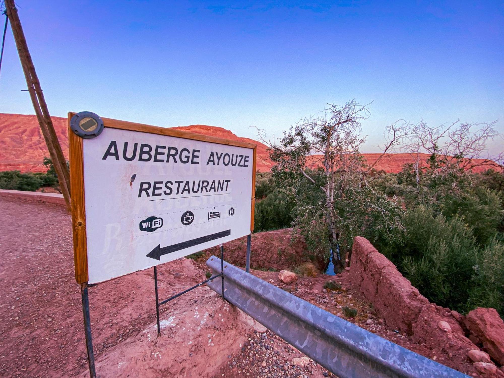 Ayouze Auberge Ait Benhaddou Exteriör bild
